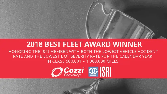 2018 Best Fleet Award, Intermediate Class(1)